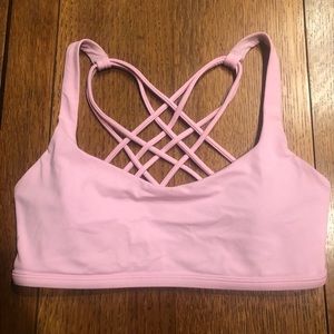 Lululemon Light Pink Sports Bra